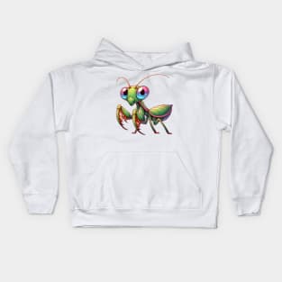 Cute Mantis Kids Hoodie